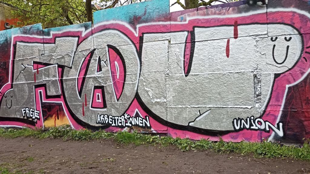 Graffito FAU in Kiel